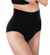 Majtki wyszczuplające z wysokim pasem XL/XXL, laserowe, czarne