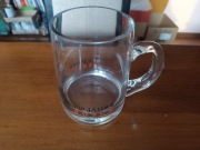 Kolekcjonerski pamiątkowy szklany kufel do piwa 0,5l. 100 Jahre Bosch, 