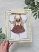 Ramka dla dziewczynki. Jesteś cudem. Anioł Stróż 