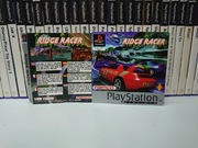 RIDGE RACER OKŁADKA FRONT TYŁ PS1