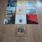 WINYLE - 10 PŁYT Z MUZYKĄ POWAŻNĄ -CHOPIN,HAYDN,VIVALDI,PAGANINI,MOZART.