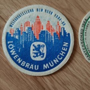 Wystawa New York 1964-65 podkładka podstawka 2 sztuki