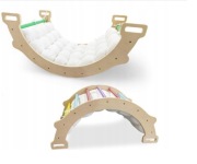 Nowy łuk wspinaczkowy z huśtawką 2w1