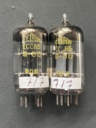 Dobrana Para - ECC85 TELAM  Foliowy Getter 1960r. - NOS