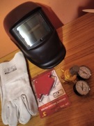 Zestaw spawacza Mig-mag, Tig +reduktor gazu, maska samosciemniajaca.