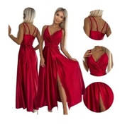 BONAYS sukienka koktajlowa glamour maxi rozmiar L