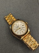 Seiko mod złoty cygan biała tarcza 