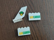 Lego klocki do 60101: panel 14718pb006 i 6239pb058 samolot