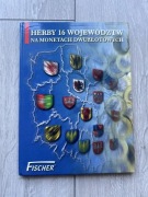 Komplet 2 zł Nordic Gold „Herby Województw” (16 szt.) + Album Fischer