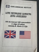 Łatwe przyswojenie słownictwa języka angielskiego