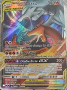 Karta Pokemon Reshiram i Charizard tag team GX