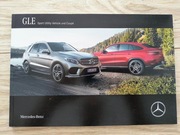 Mercedes GLE SUV & Coupe - Prospekt Katalog Broszura Klasse Class