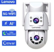 Kamera Lenovo dwa obiektywy WiFi bezprzewodowa obrotowa. 
