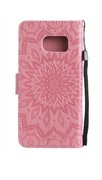 Etui z klapką do Samsung Galaxy S7 edge różowy