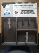 Organizer na sztućce do szuflady, regulowany 