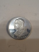 1000zł.w srebrze z1982r.Jan Paweł ll