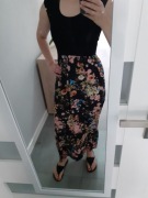 Sukienka długa na lato Atmosphere XS Zara