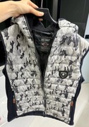 Kamizelka męska moro szara rozm. L z kapturem bezrękawnik