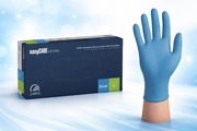 Rękawiczki Nitrylowe Bezpudrowe EasyCare rozmiar L 10-OP.