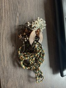 Koraliki naszyjniki różne PRL