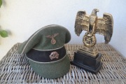 Czapka SS i Orzeł Adler SS Panzer Division Kampfgruppe German