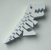 Flexi Dino - Biały + Gratis Hit Tiktok!