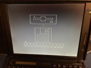 IBM THINKPAD 760XL, 32MB RAM, CDROM 8X, FDD, PENTIUM 166MMX