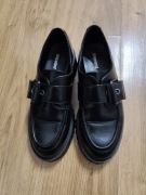 Półbuty damskie czarne 