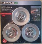 Lampki do szafy Livarno kpl. 3 szt.