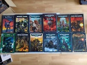 Podręczniki Warhammer 40k 40000 - kolekcja 12 podr stan dobry WROCŁAW