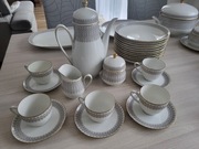 Serwis obiadowo - kawowy Hutschenreuther na 12 osób. 