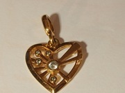 Medalion, Wisiorek, Zawieszka. Pandora ME serce i promienie życia 14K 