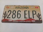Replika kopia tablica rejestracyjna USA Arizona 30,5x15 cm