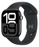 Nowy Smartwatch Apple Watch Series 10 GPS AI 46mm aluminium Jet Black S/M