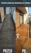 Renowacja Czyszenie Naprawa Tarasów Drewnianych. Przygotuj się na Wiosnę! !