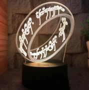 Lampka nocna 3D Władcy pierścieni  