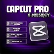 CapCut Pro |  6 Miesięcy Premium | Natychmiastowa Dostawa | Konta Prywatne