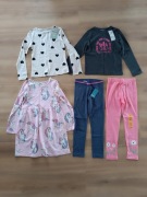 Zestaw ubrań dla dziewczynki nowe 122/128