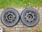 4x Opony z felgami stalowymi Citroen