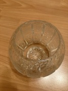 Kryształ kryształowa kula miseczka misa pojemnik PRL