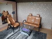 Kanapa z foteli samochodowych