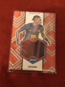 Daka karta piłkarska Raphinha z kawałkiem koszulki 