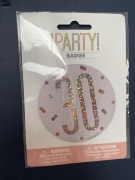 5szt Przypinka badge dekoracje 30 urodziny