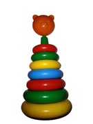 Piramidka edukacyjna, 7 elementów, Wader