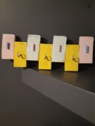 Wieszak organizer nad biurko kolorowy 48x18