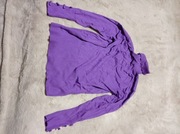 Sweter damski golfik w ślicznym fioletowym kolorze 