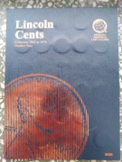 Lot monet przenicznych 1 cent Lincoln USA w albumie