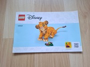 Instrukcja LEGO Disney 43243 Simba Król Lewa oryginał