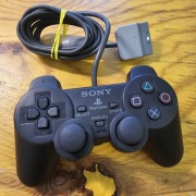 Oryginalny Kontroler SONY DUAL SHOCK 1 SCPH-1200 Antracytowy Stan 9/10