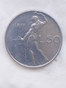 551 Włochy 50 lirów, 1977